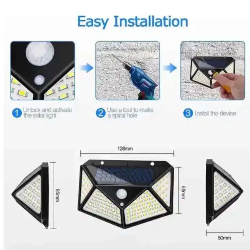 Kit 2 Lâmpada de Luz Solar - TendiTudo Essencial