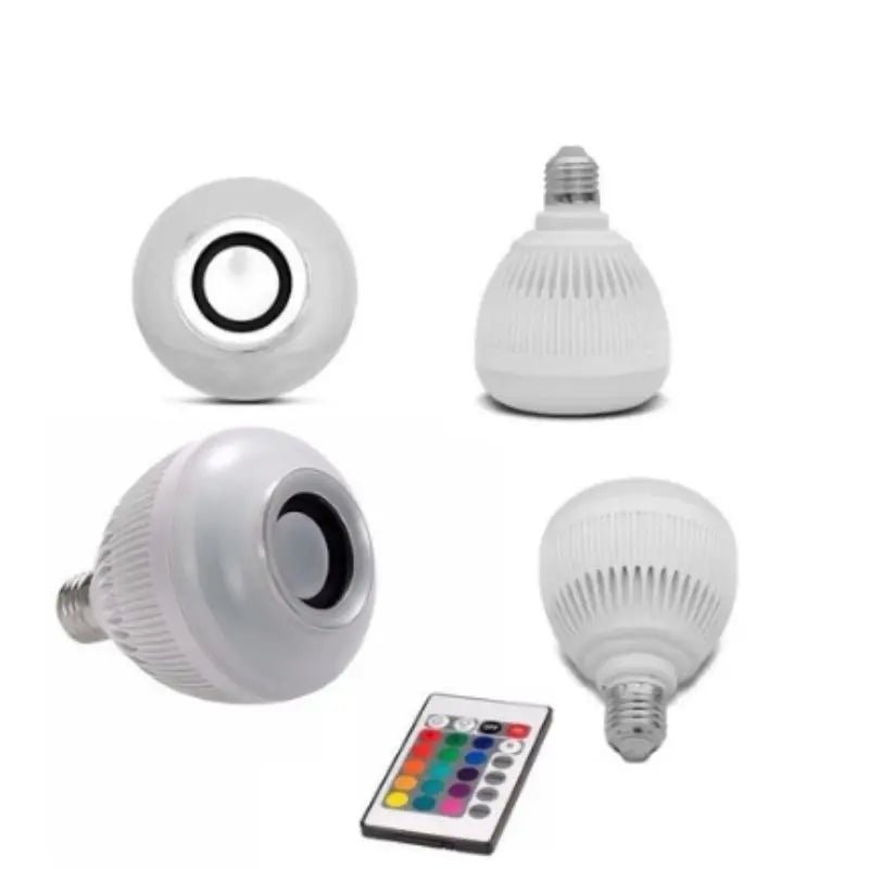 Lampada Bluetooth de Led com Caixa de Som - TendiTudo Essencial